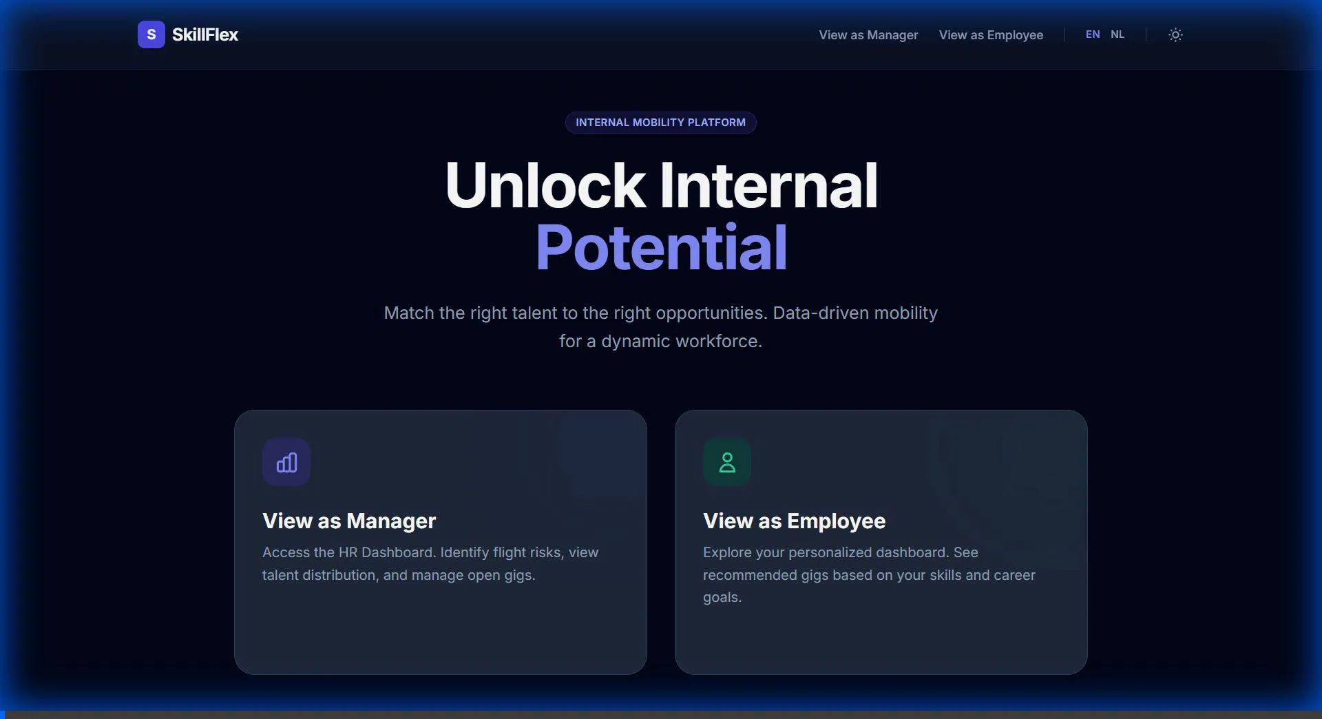 SkillFlex Enterprise Demo